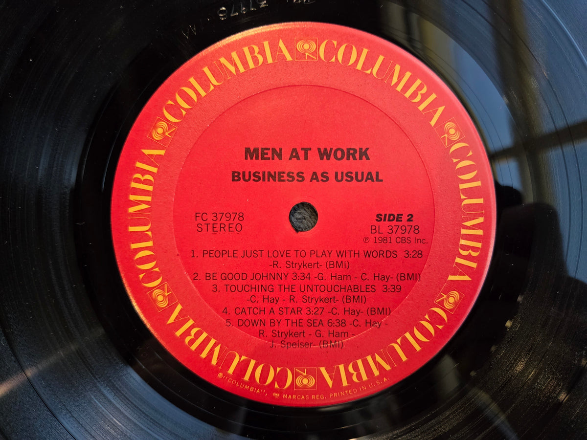MEN AT WORK BUSINESS AS USUAL