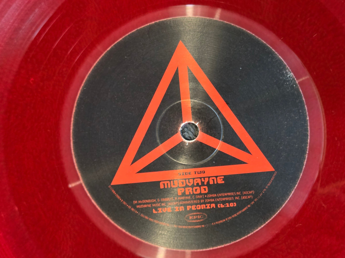 MUDVAYNE NOT FALLING RED 10"