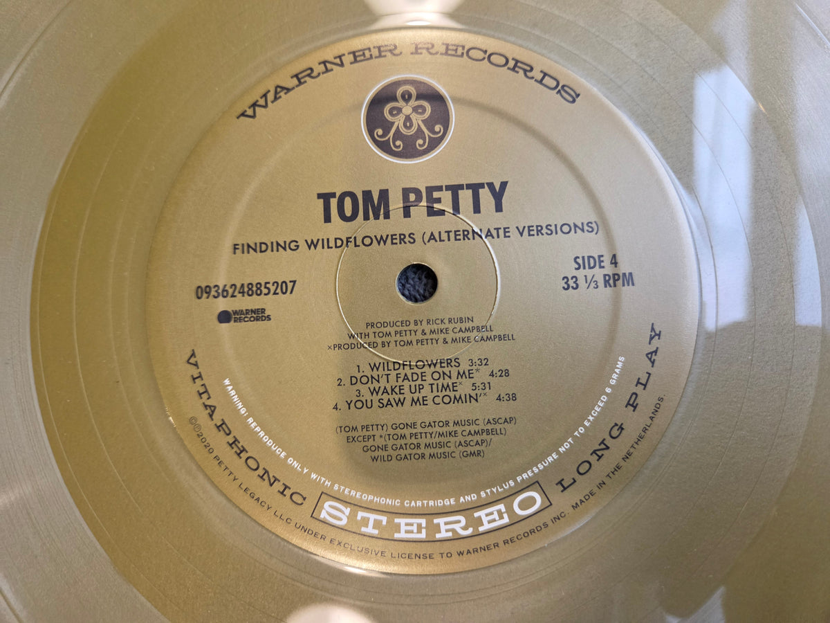 TOM PETTY FINDING WILDFLOWERS GOLD