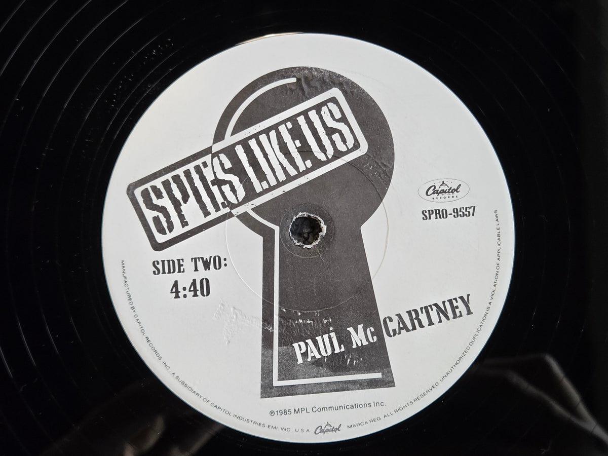 PAUL MCCARTNEY SPIES LIKE US PROMO 12"
