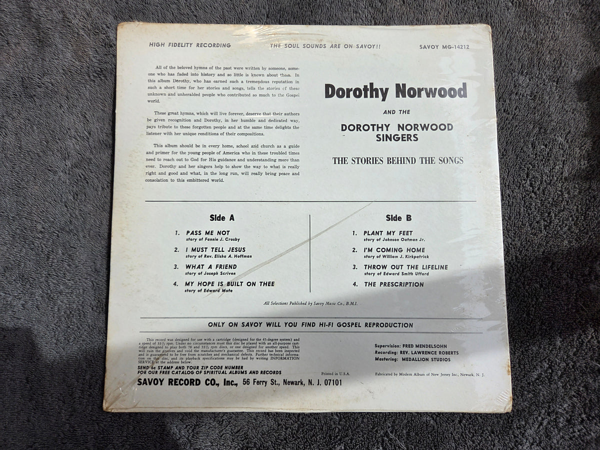 DOROTHY NORWOOD THE STORIES BEHIND NEW