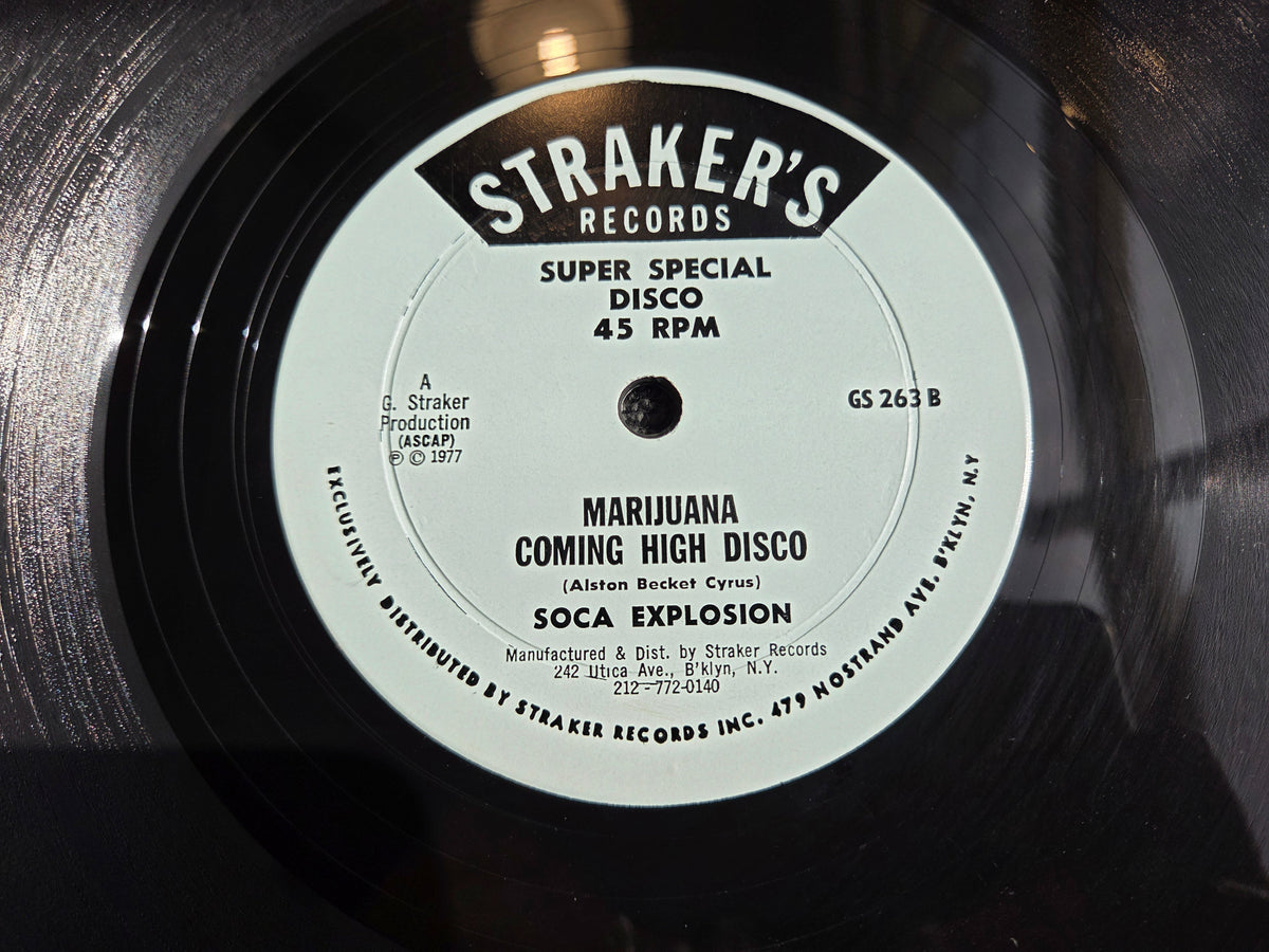 SOCA EXPLOSION MARIJUANA COMING HIGH 12"