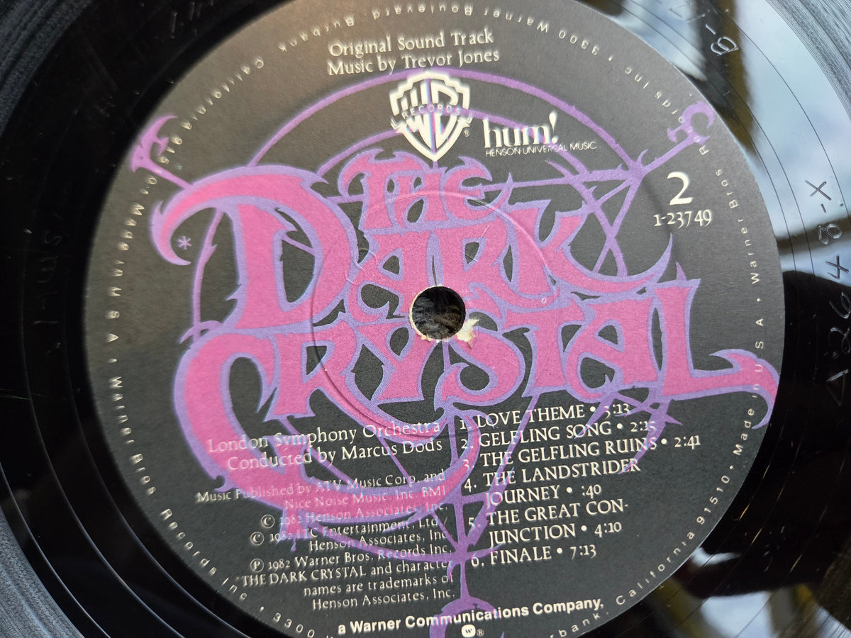 DARK CRYSTAL EMBOSSED POSTER OST