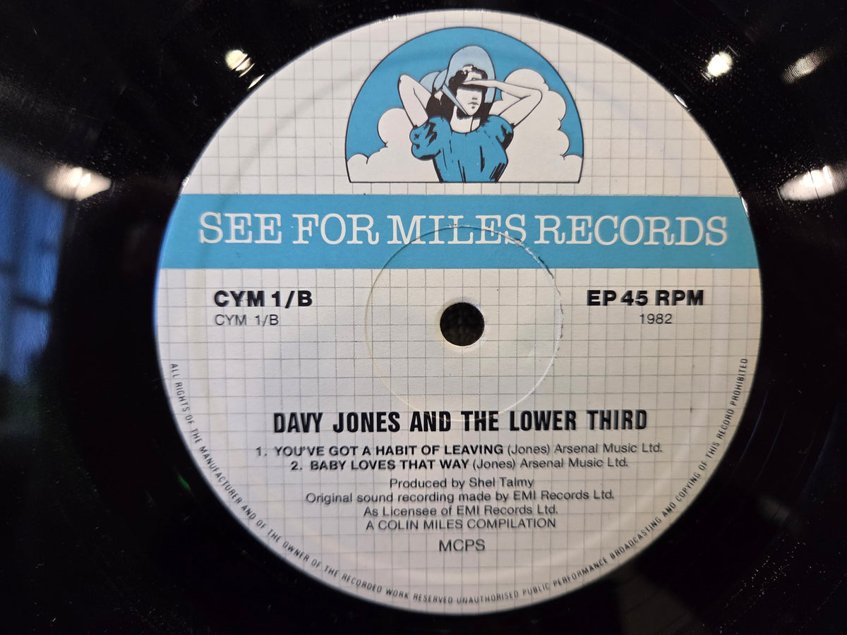 DAVID BOWIE & THE LOWER 3RD UK IMPORT 10" MANNISH BOYS