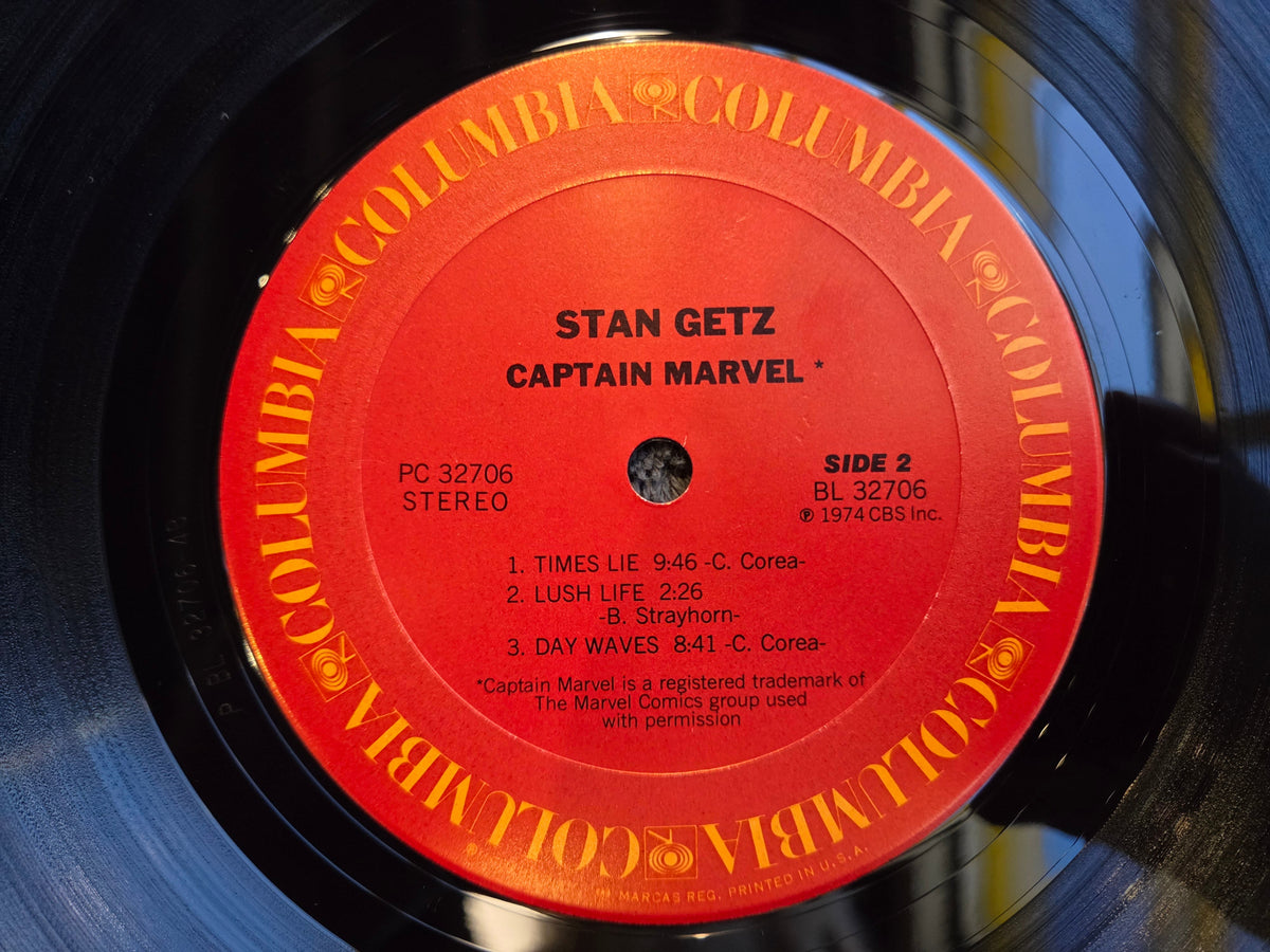 STAN GETZ CAPTAIN MARVEL