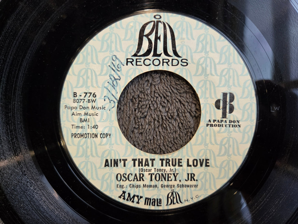 OSCAR TONEY DOWN IN TEXAS PROMO 7"