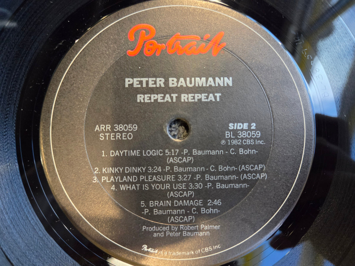 PETER BAUMANN REPEAT