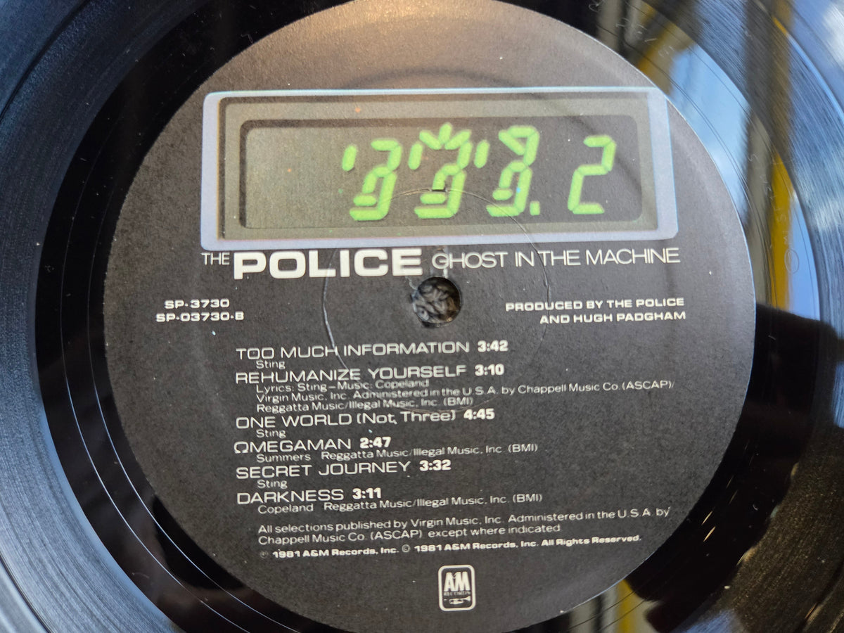 POLICE GHOST IN THE MACHINE