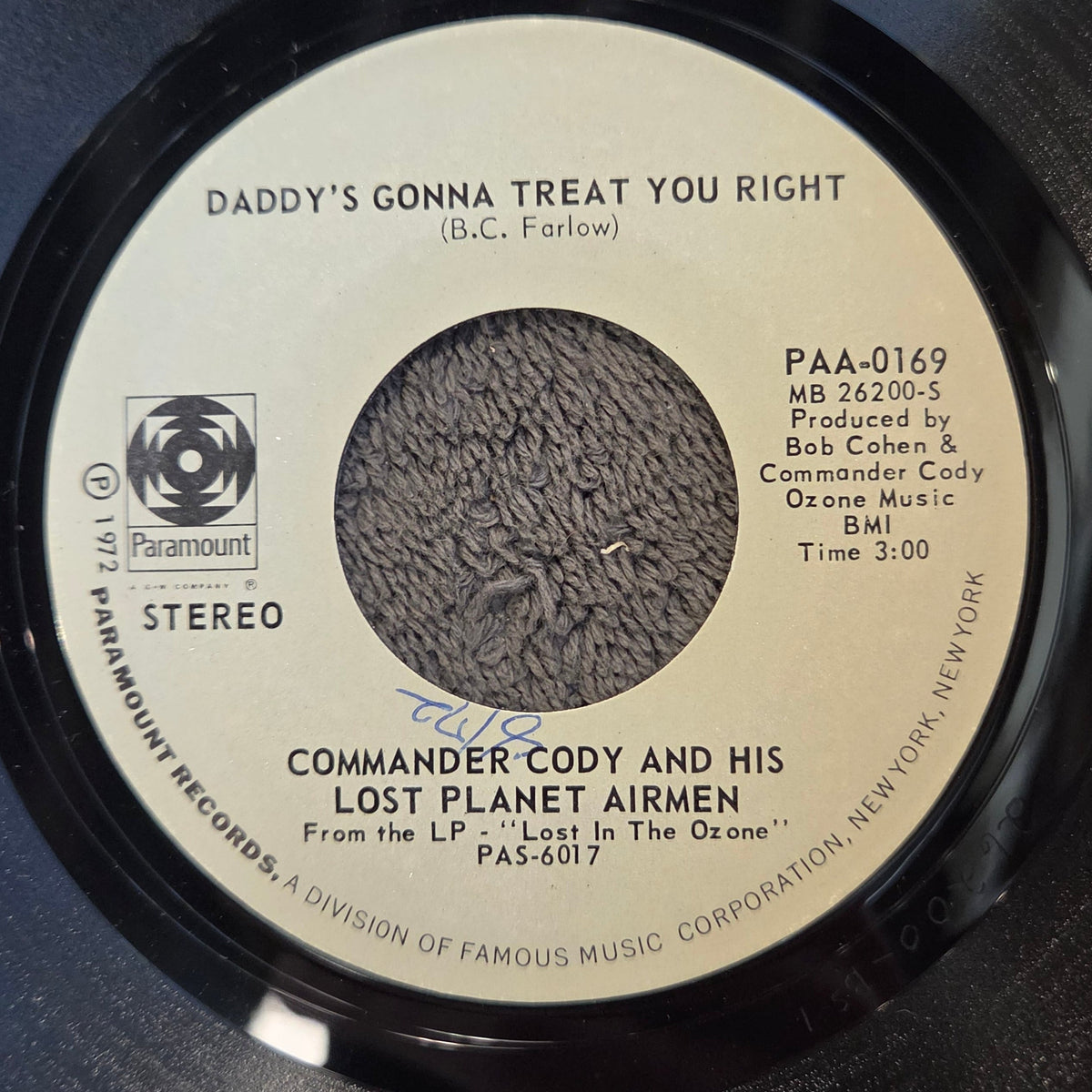 COMMANDER CODY BEAT ME DADDY PS 7"