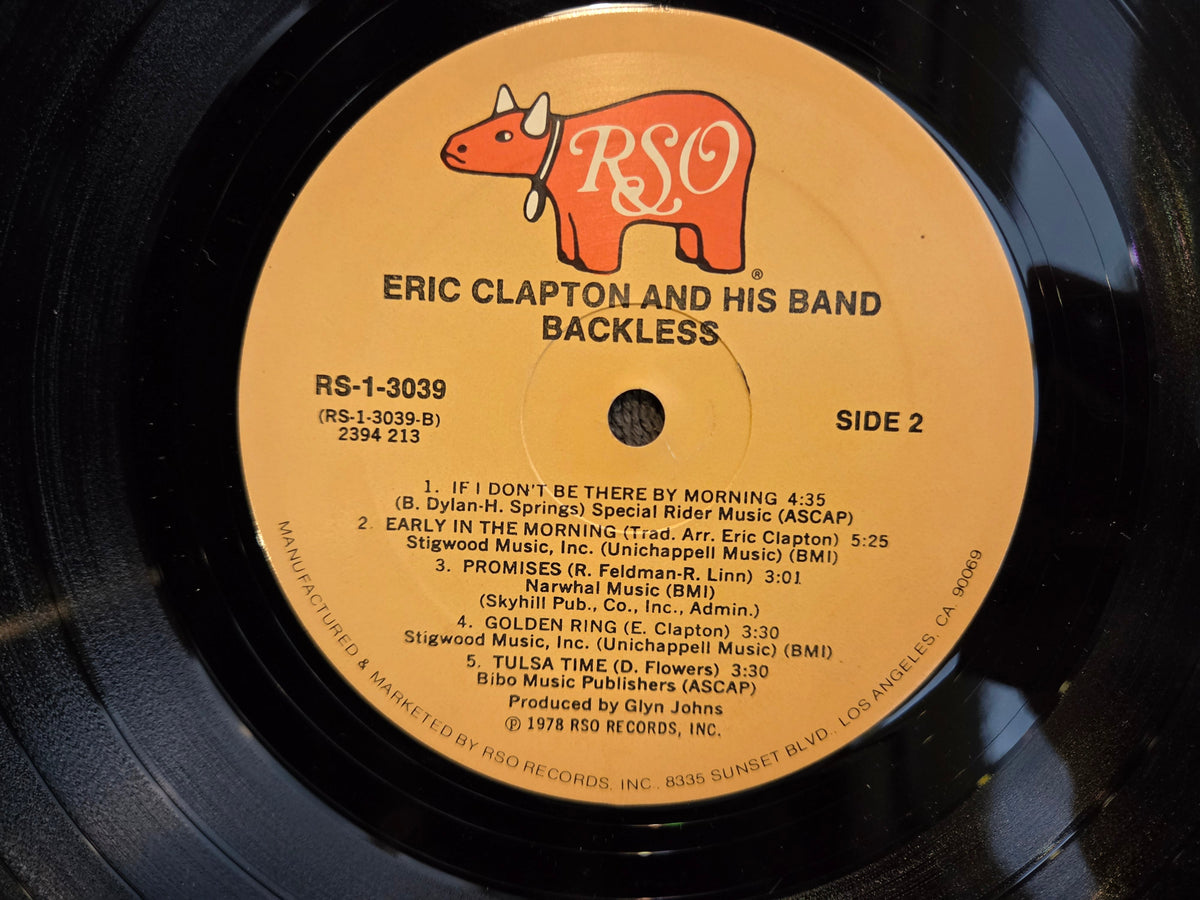 ERIC CLAPTON BACKLESS