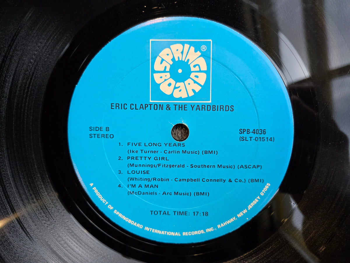 ERIC CLAPTON AND THE YARDBIRDS