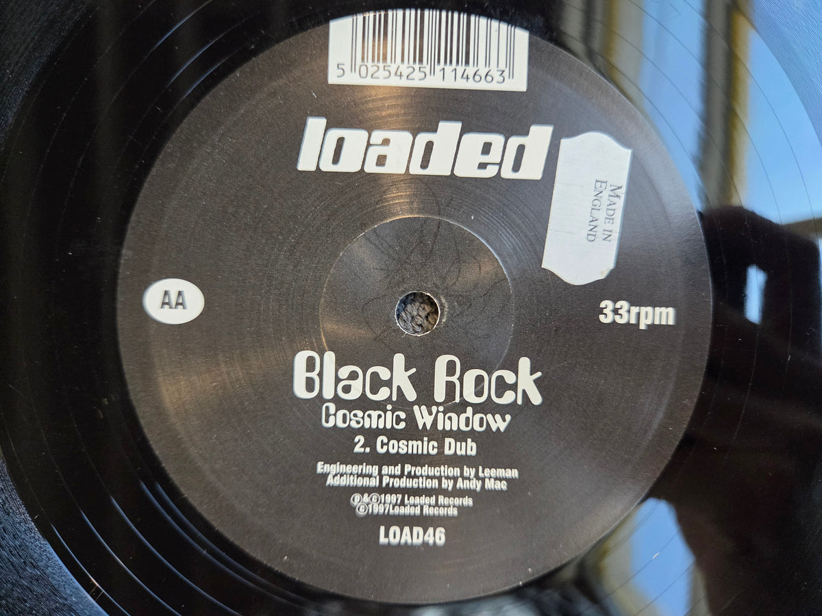 BLACK ROCK COSMIC WINDOW UK IMP 12"