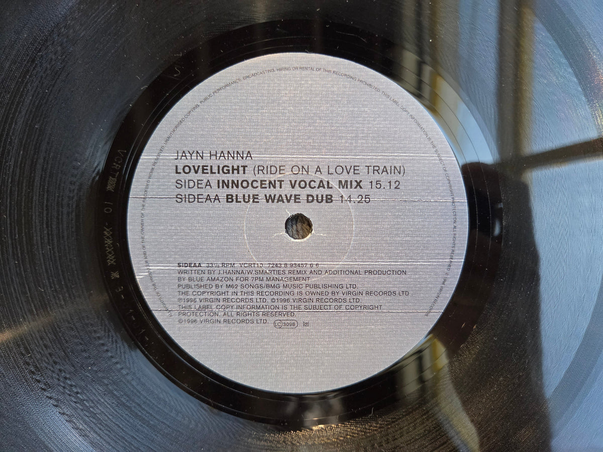 JAYN HANNA LOVELIGHT UK IMP 12"