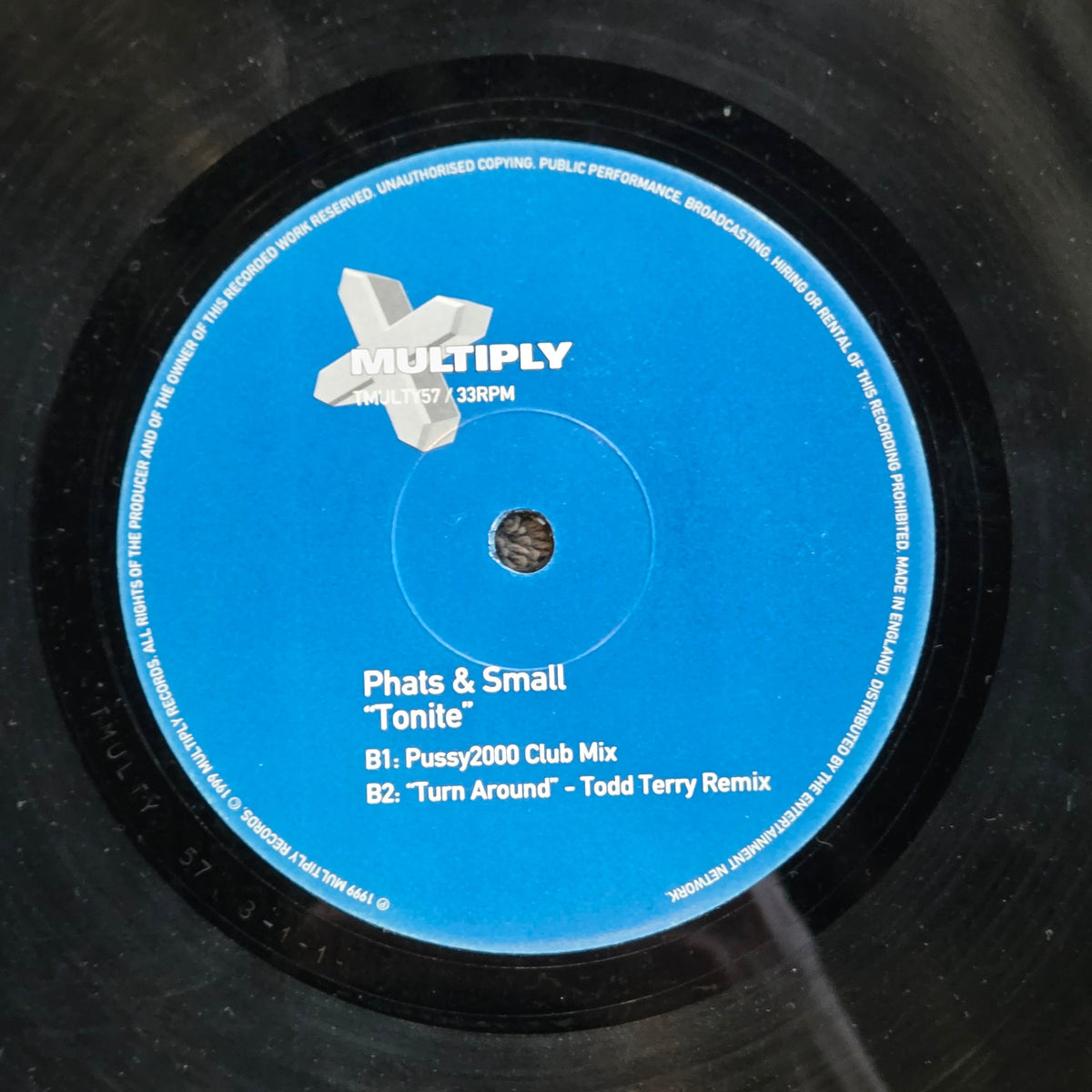 PHATS & SMALL TONITE UK IMP 12"