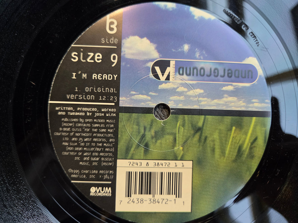 SIZE 9 IM READY 12"