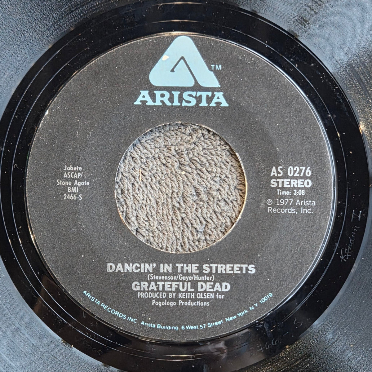 GRATEFUL DEAD DANCING IN THE STREETS 7"