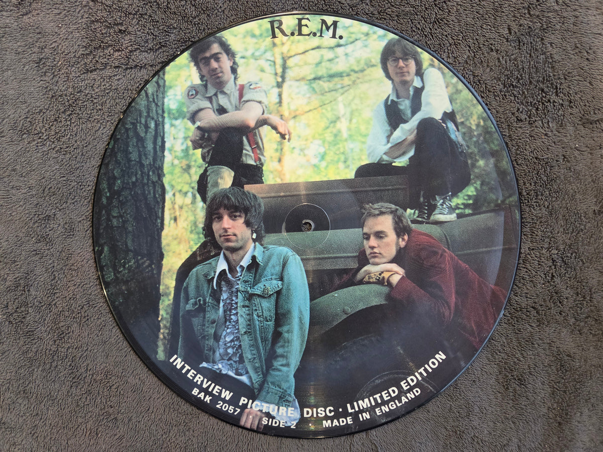 REM INTERVIEW PIC DISC UK IMP