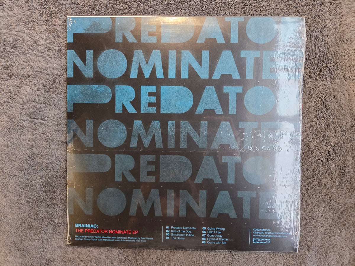 BRAINIAC THE PREDATOR NOMINATE EP SILVER NEW
