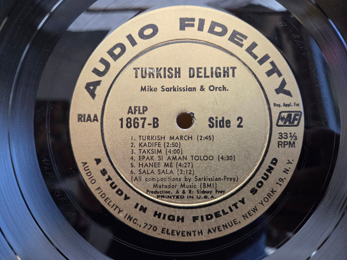 MIKE SARKISSIAN TURKISH DELIGHT
