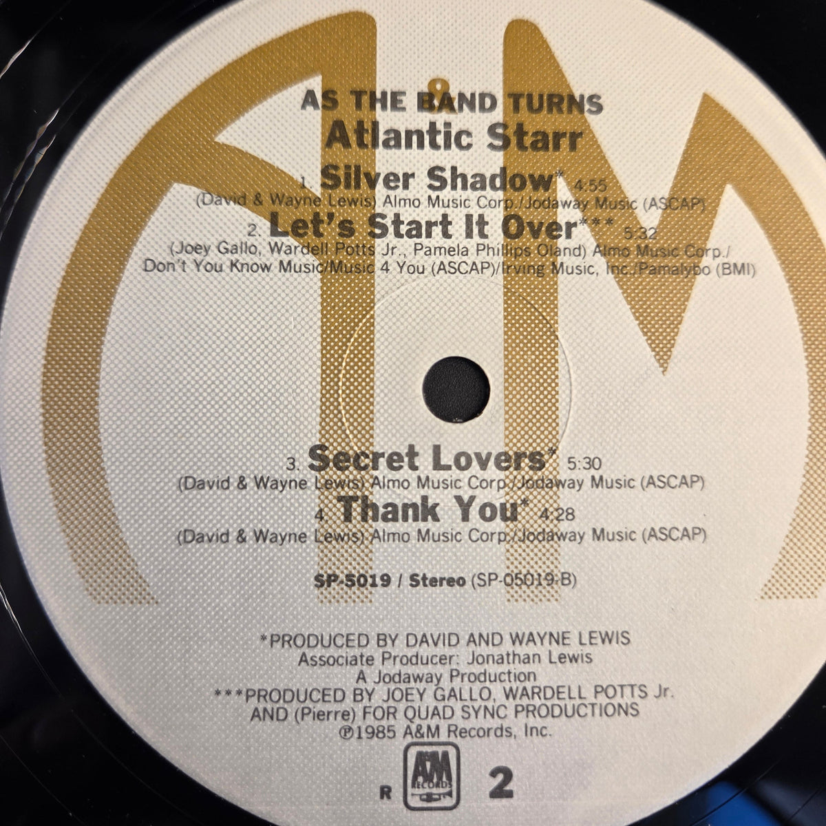 ATLANTIC STARR AS THE BAND TURNS