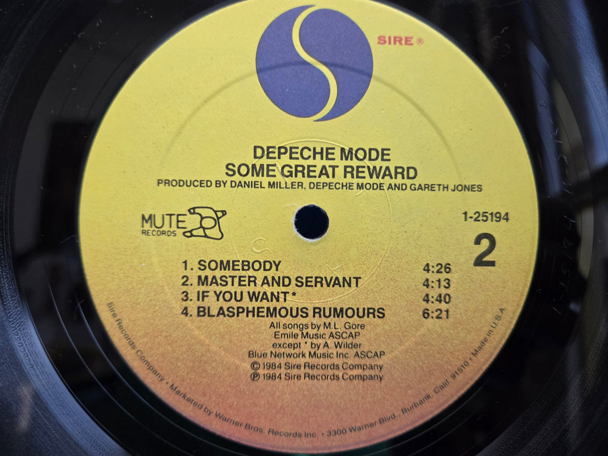 DEPECHE MODE SOME GREAT REWARD
