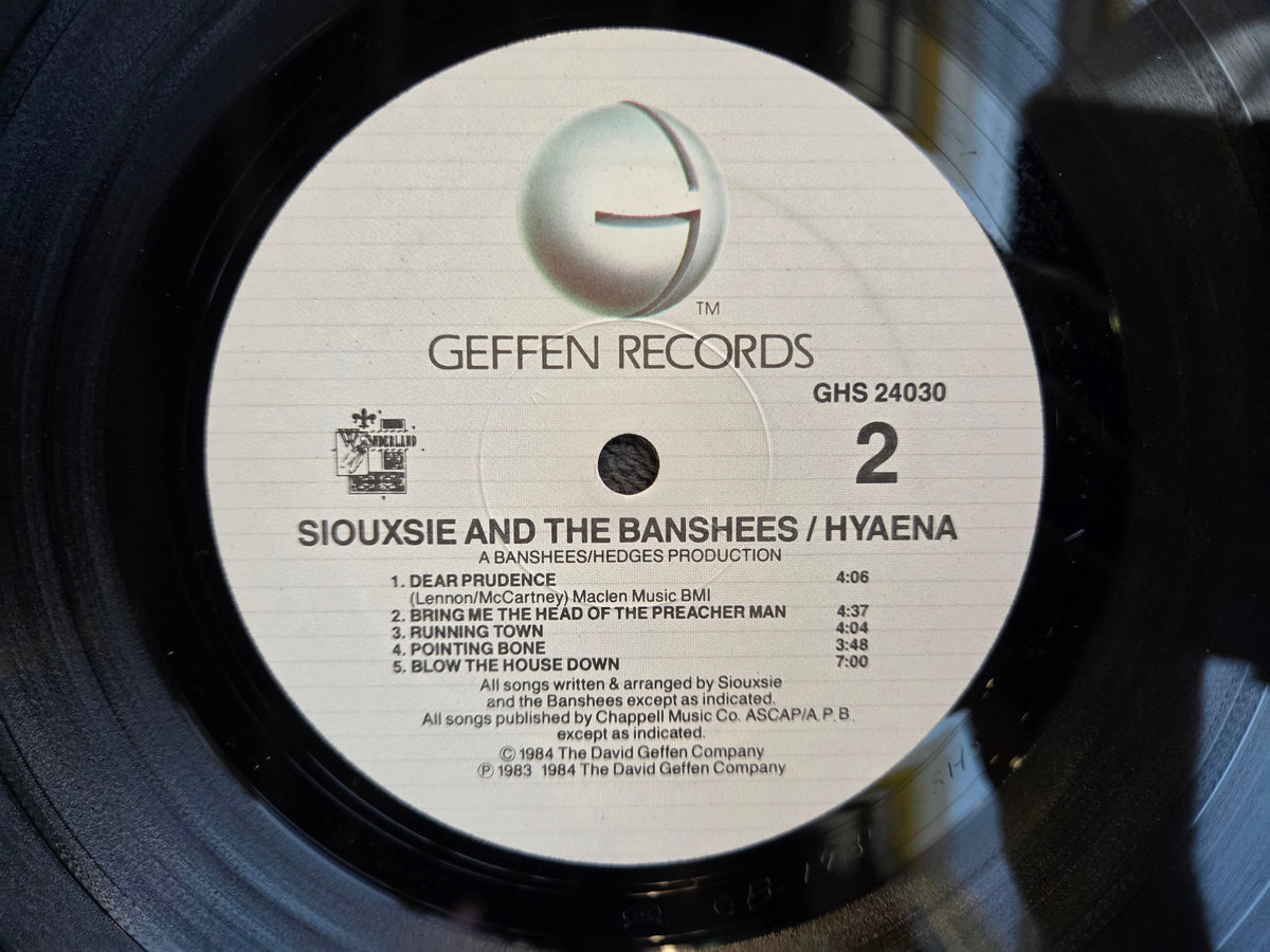 SIOUXSIE & THE BANSHEES HYAENA AUTO