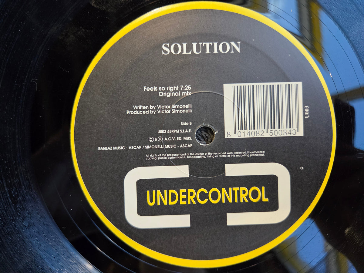 SOLUTION FEELS SO RIGHT ITA IMP 12"