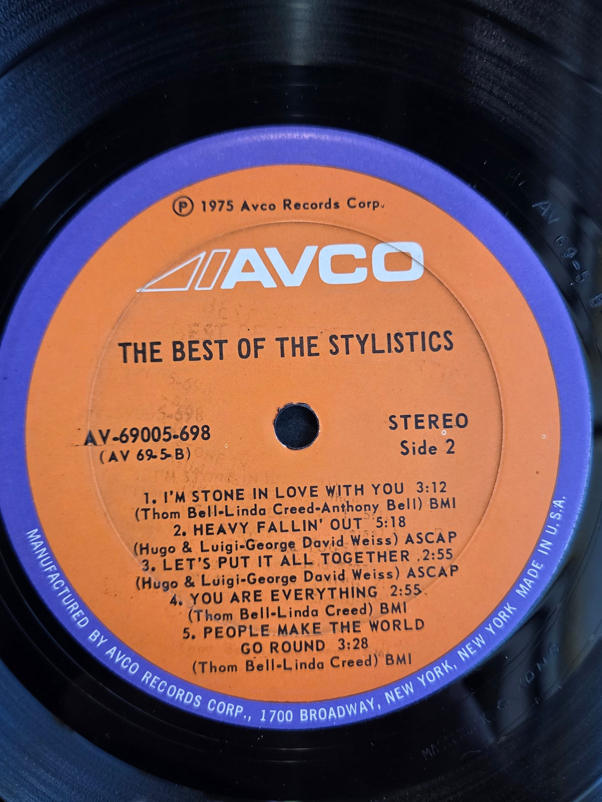 STYLISTICS THE BEST OF