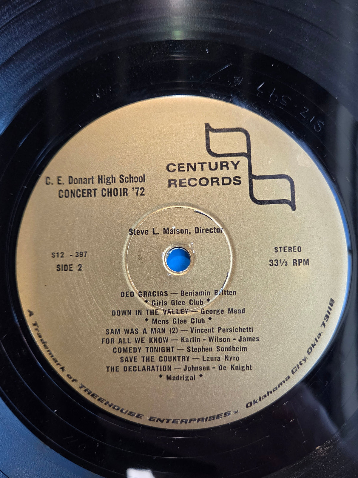 CE DONERT HIGH SCHOOL CONCERT CHOIR 72