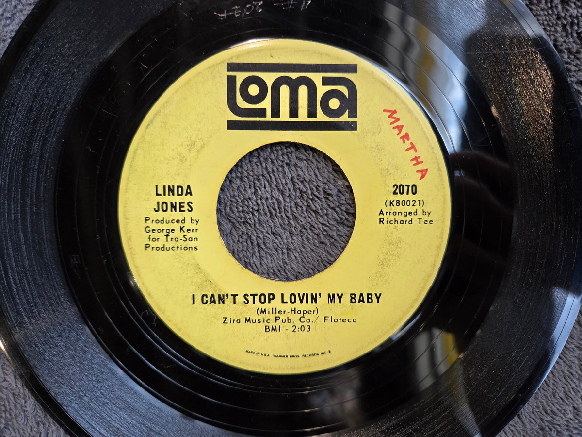 LINDA JONES HYPNOTIZED 7"