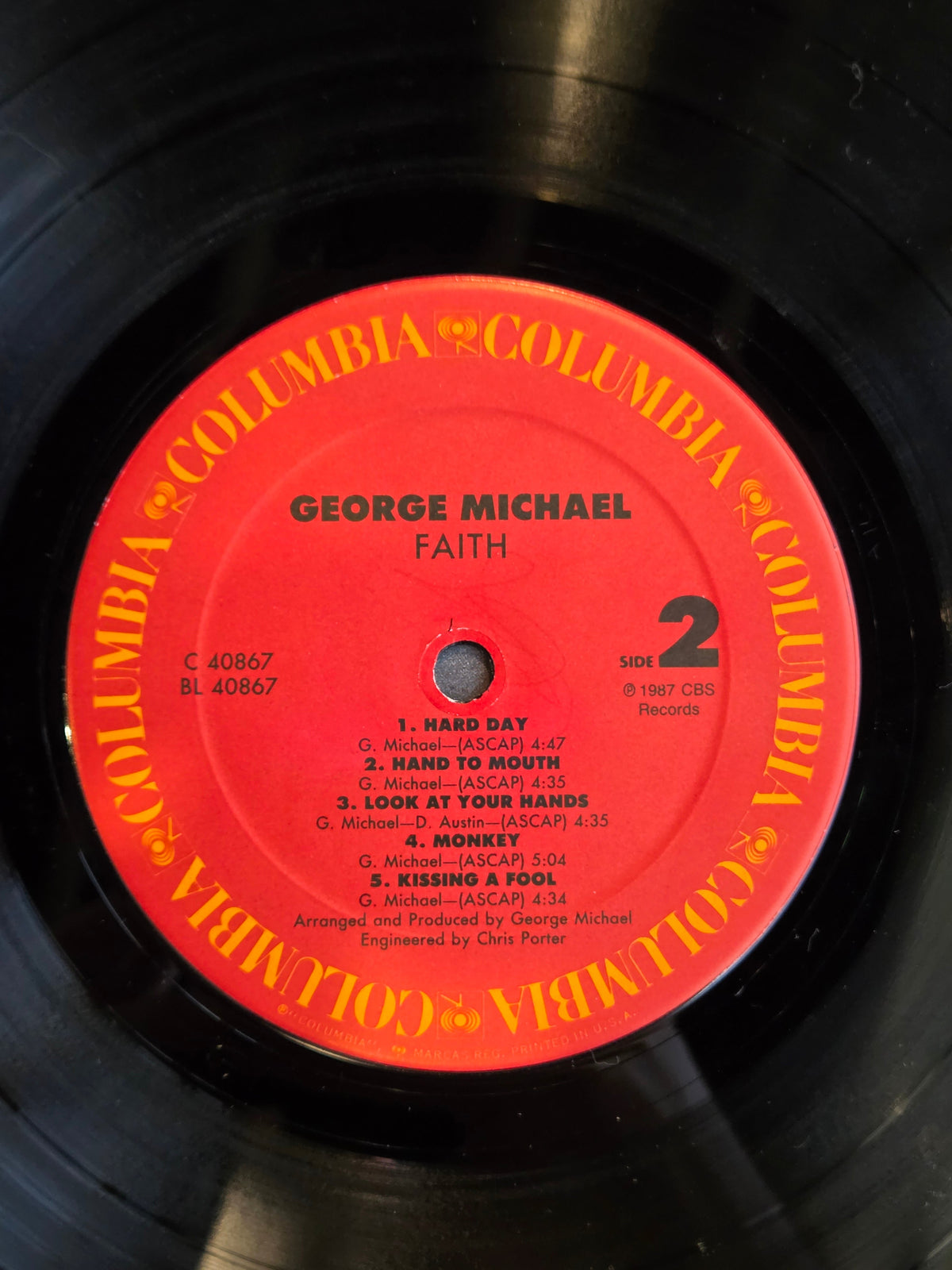 GEORGE MICHAEL FAITH