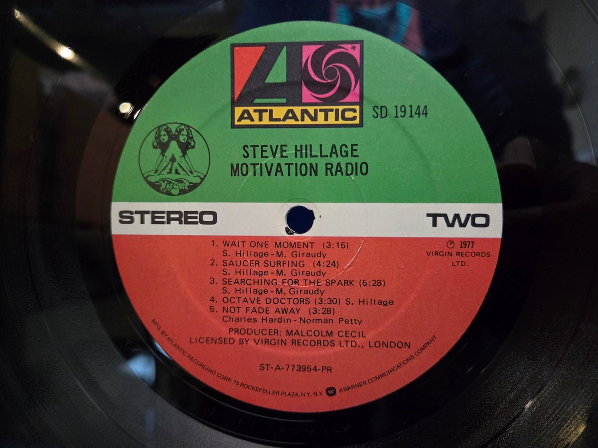 STEVE HILLAGE MOTIVATION RADIO