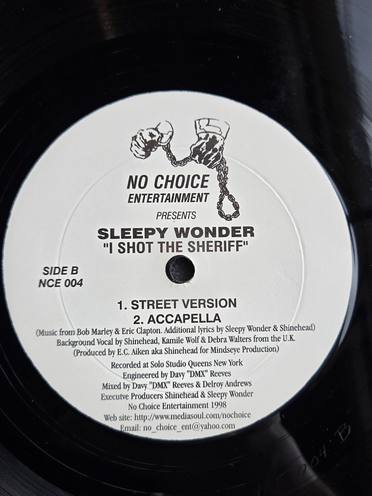 SLEEPY WONDER I SHOT THE SHERIFF 12"