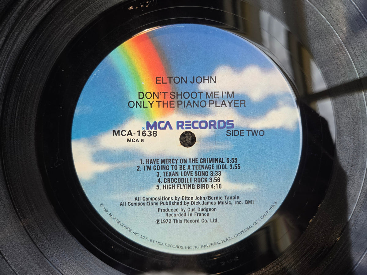 ELTON JOHN DON'T SHOOT ME NO POSTER