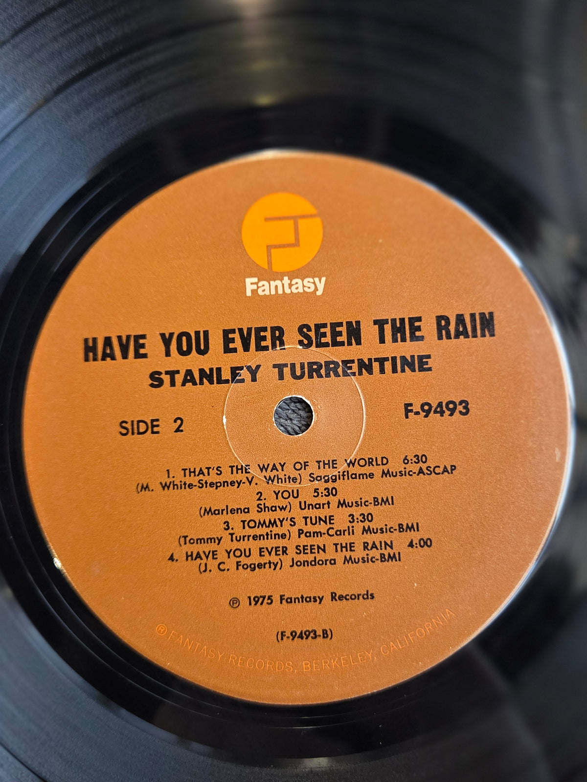 STANLEY TURRENTINE HAVE YOU EVER SEEN THE RAIN