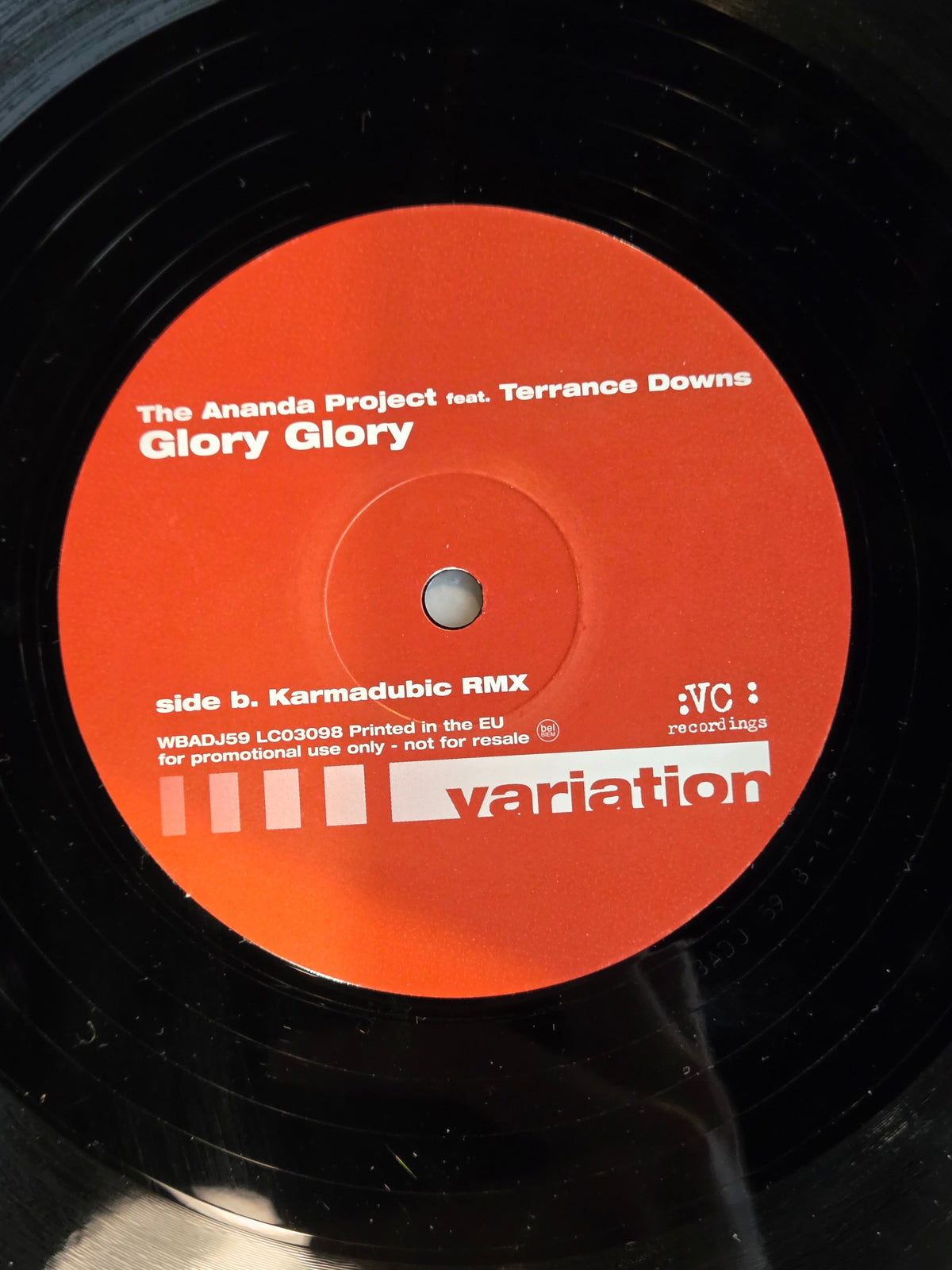ANANDA PROJECT GLORY GLORY UK IMP 12"