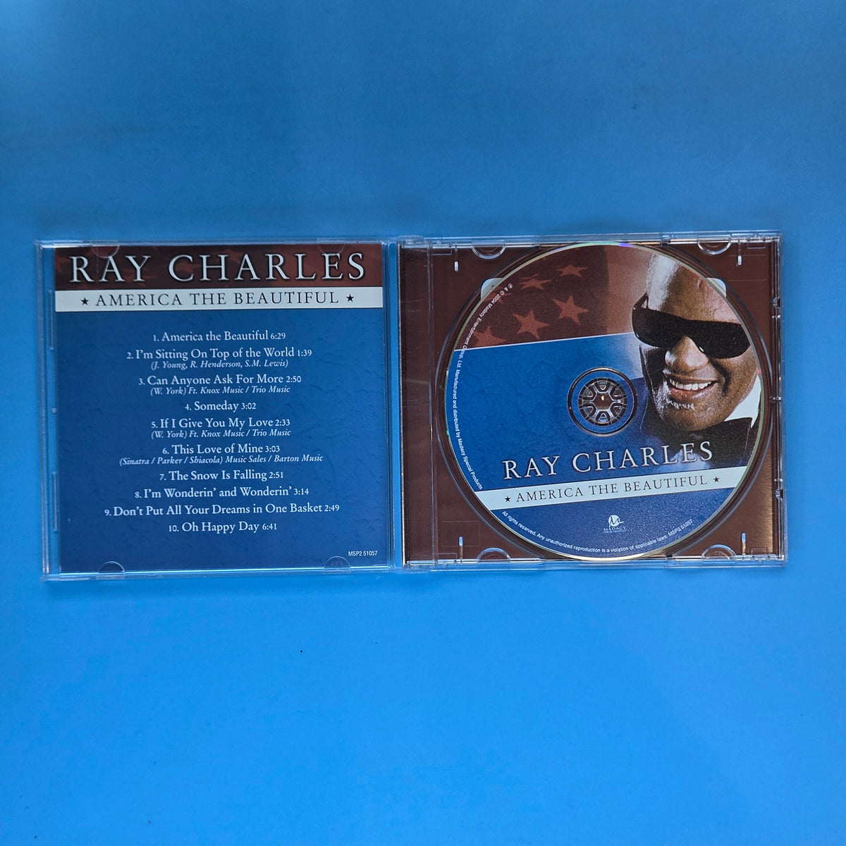 RAY CHARLES AMERICA THE BEAUTIFUL CD
