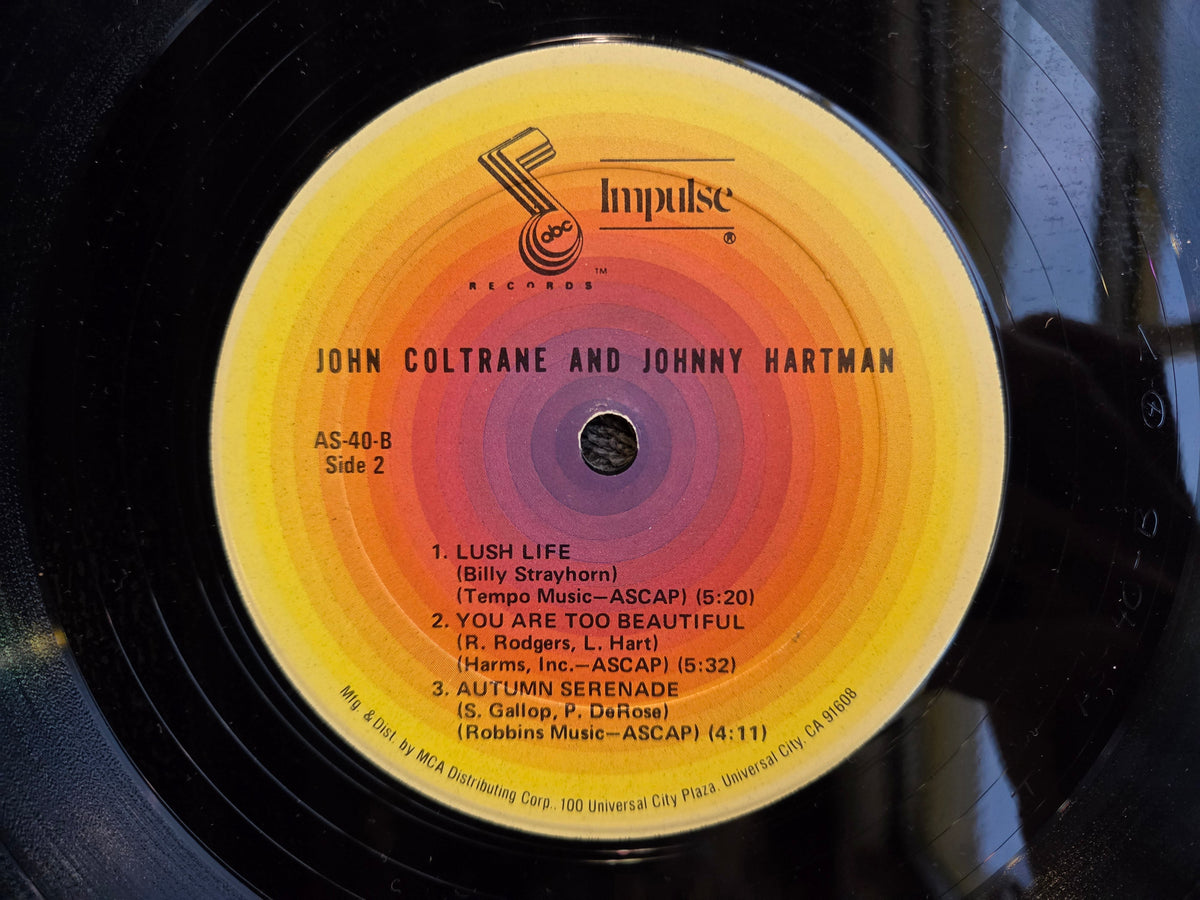 JOHN COLTRANE AND JOHNNY HARTMAN GF STEREO