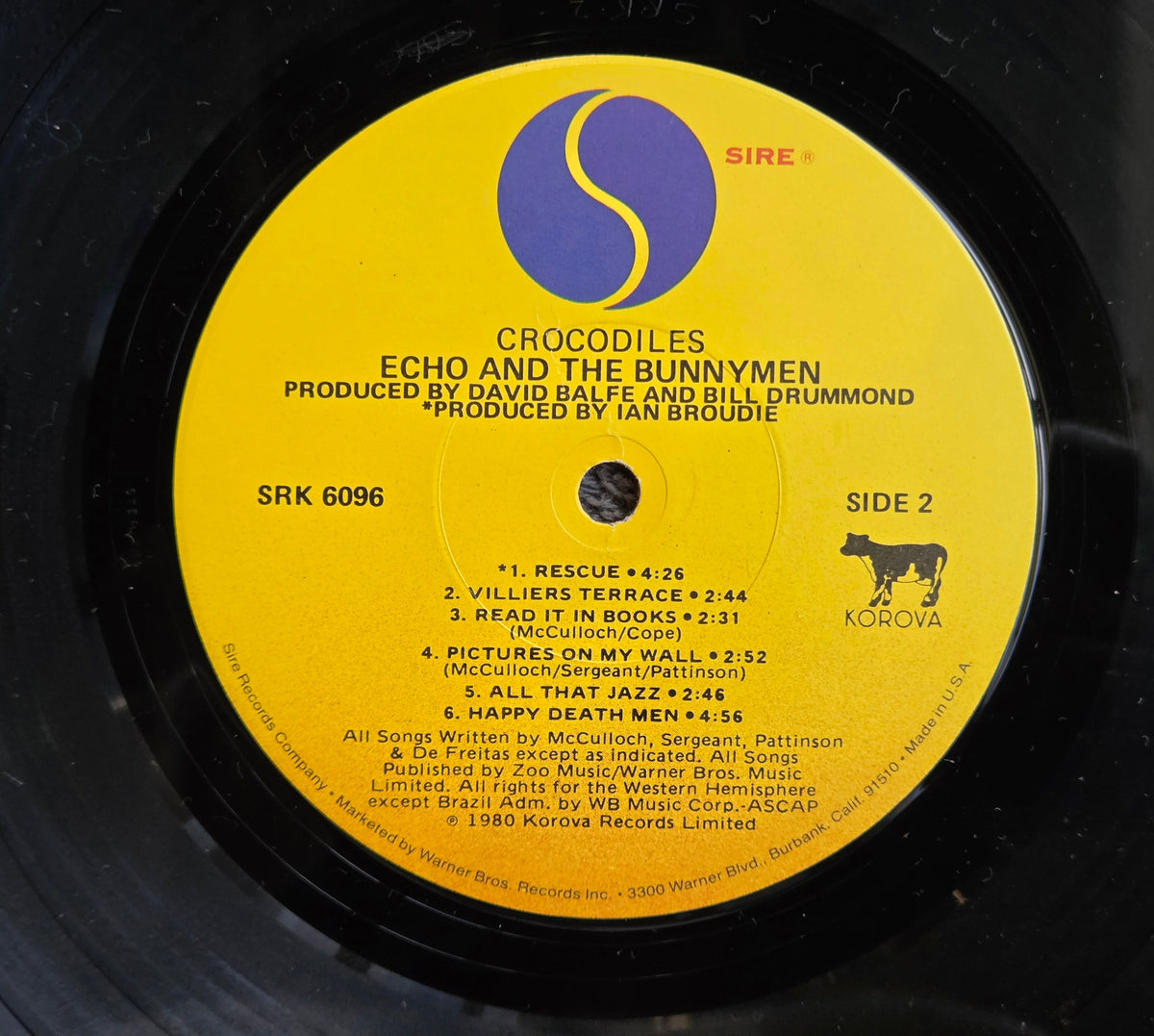 ECHO AND THE BUNNYMEN CROCODILES
