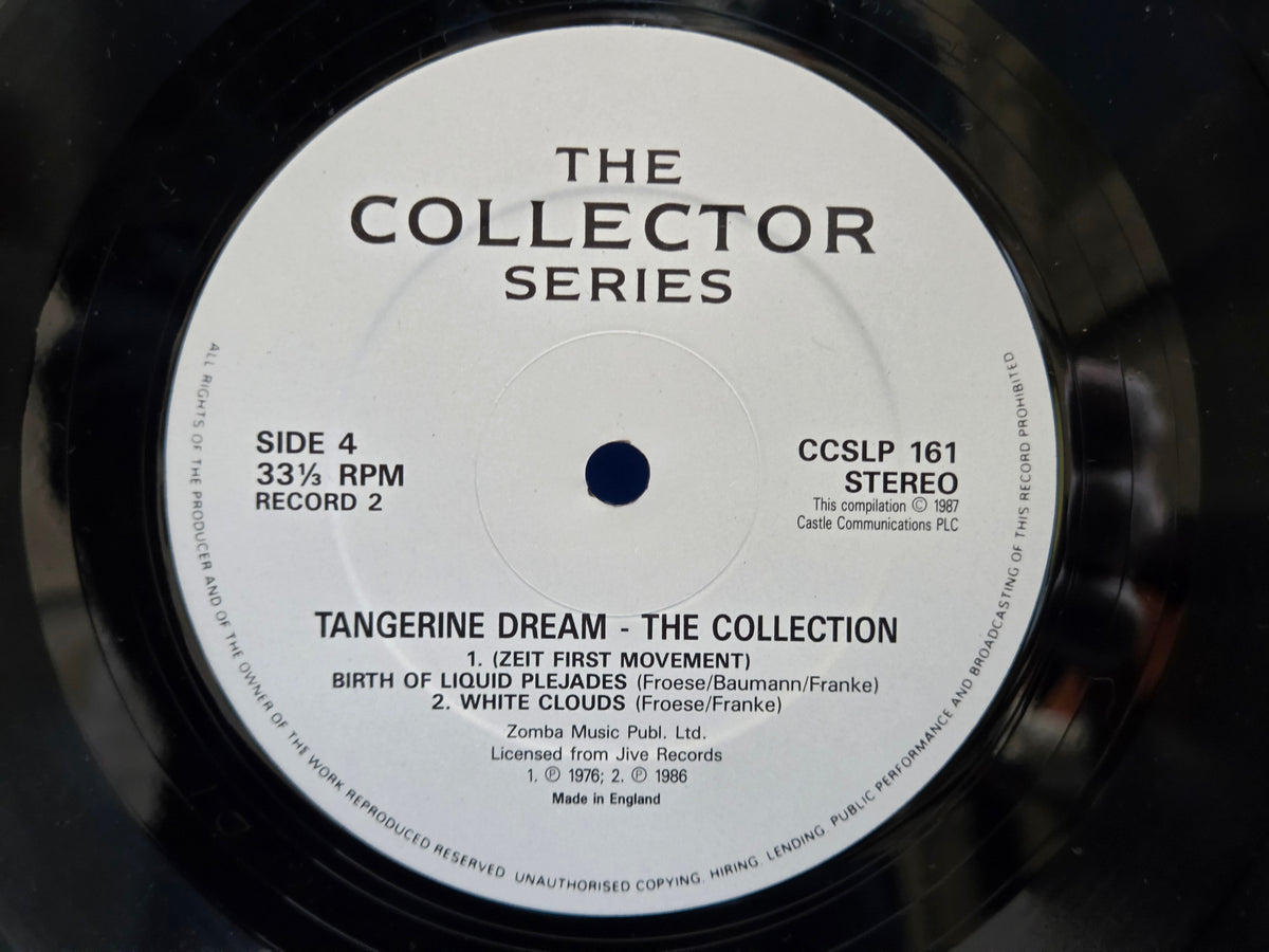 TANGERINE DREAM THE COLLECTION UK IMP