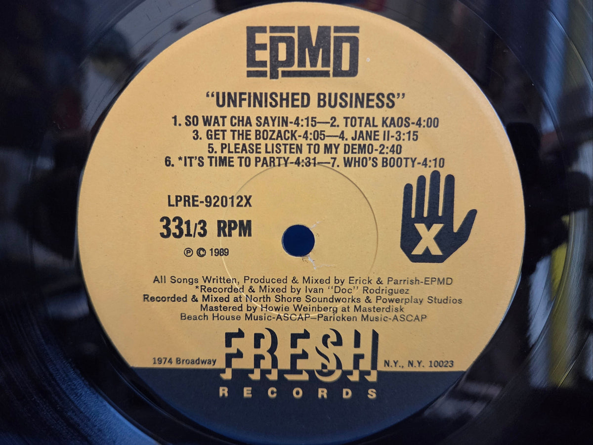 EPMD UNFINISHED BUSINESS