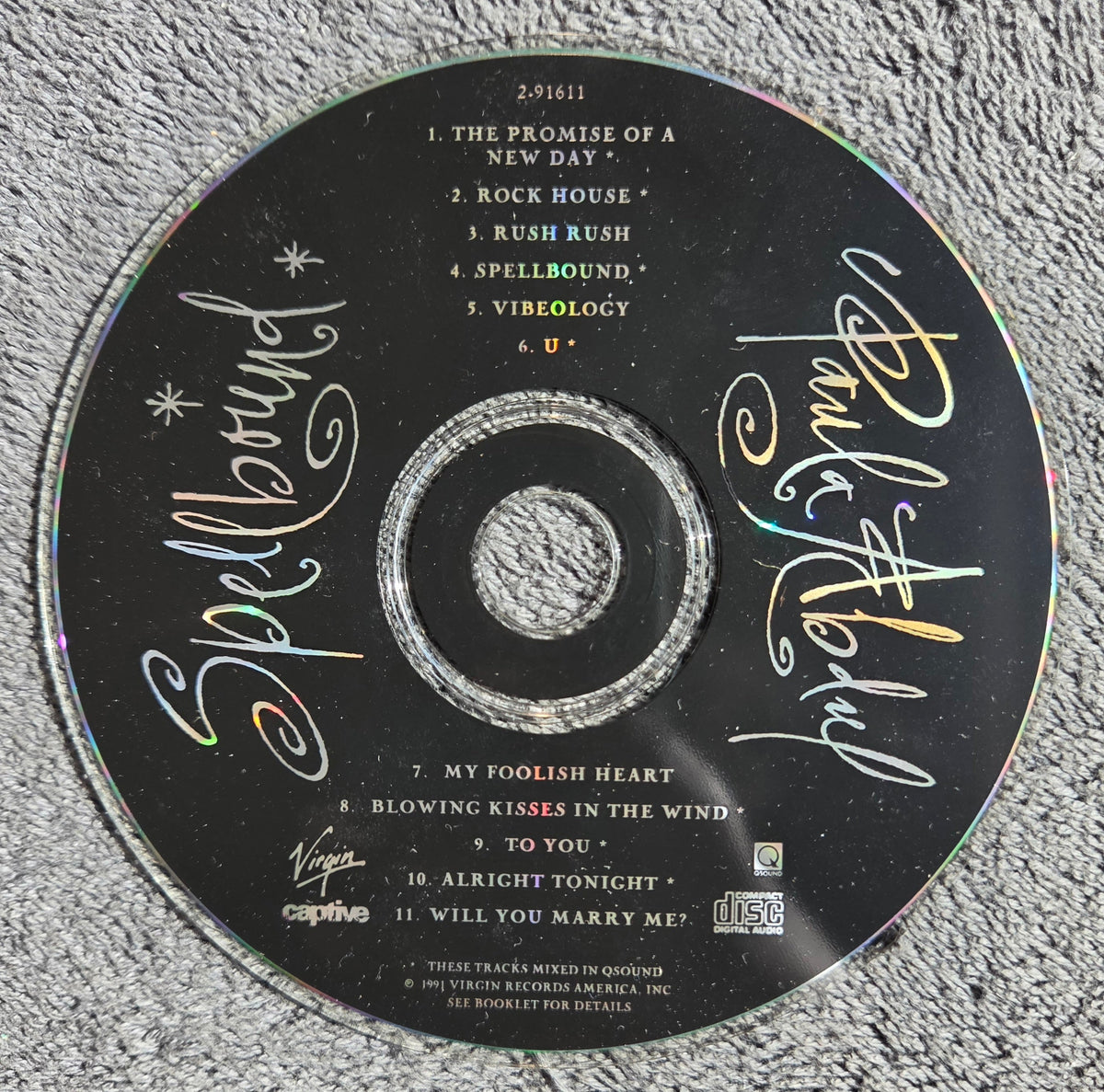 PAULA ABDUL SPELLBOUND CD
