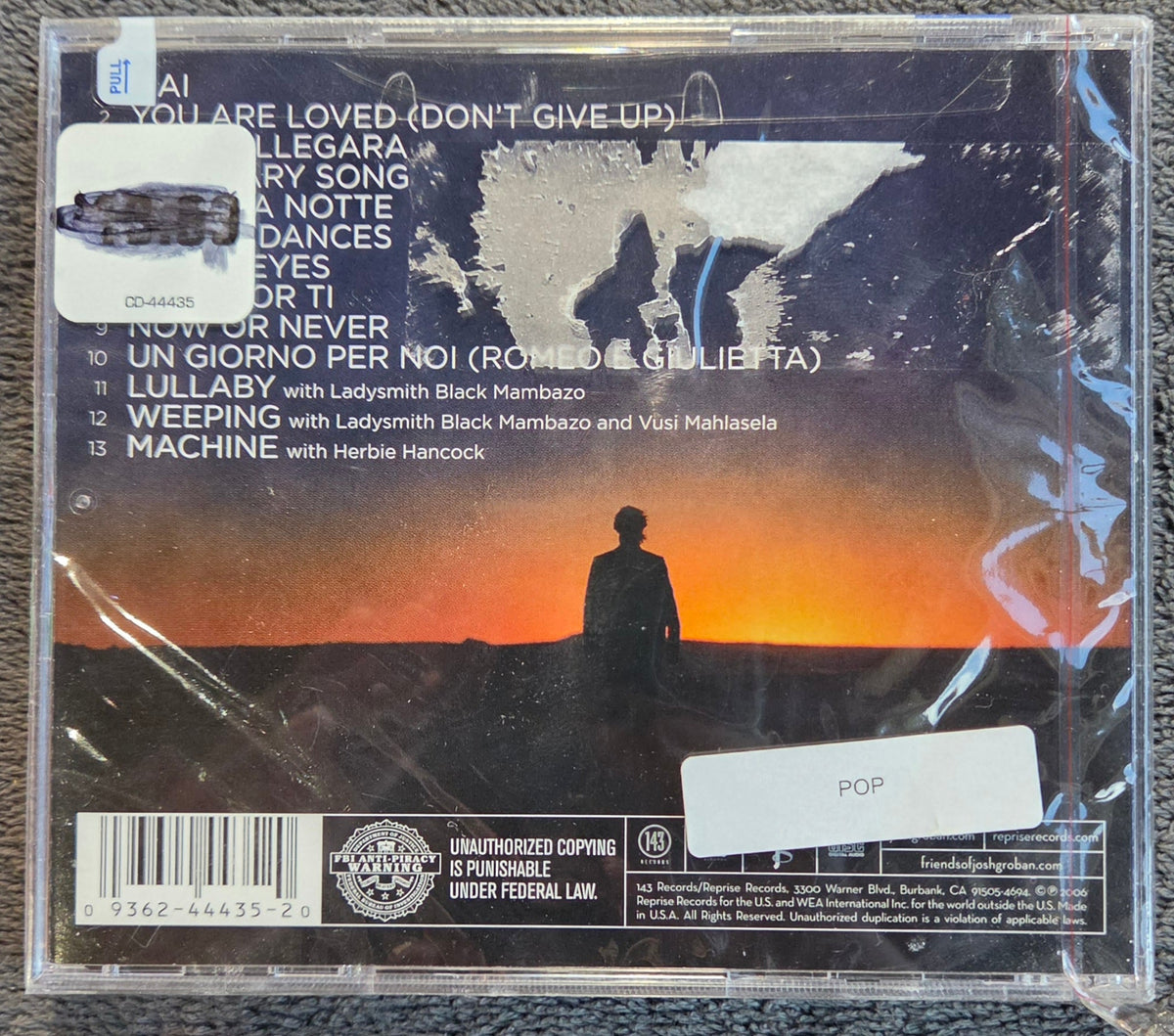 JOSH GROBAN AWAKE CD