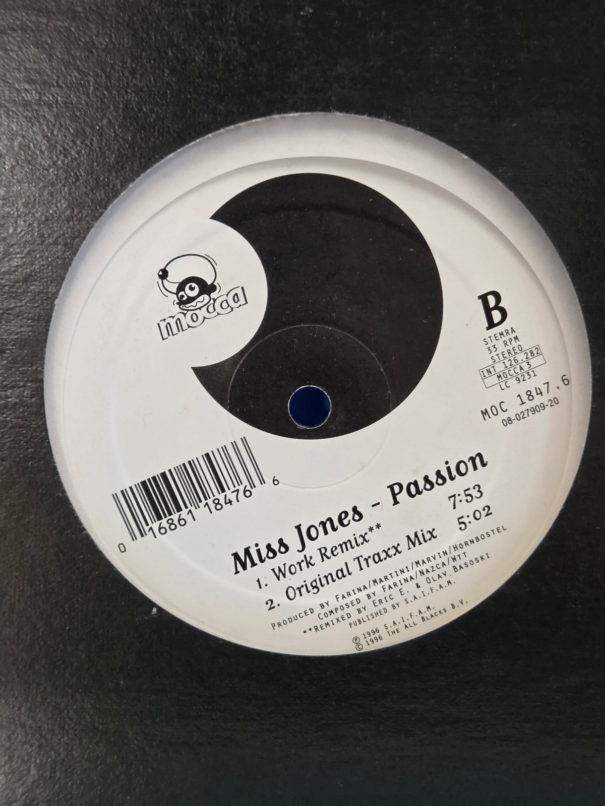 MISS JONES PASSION NL IMP 12"