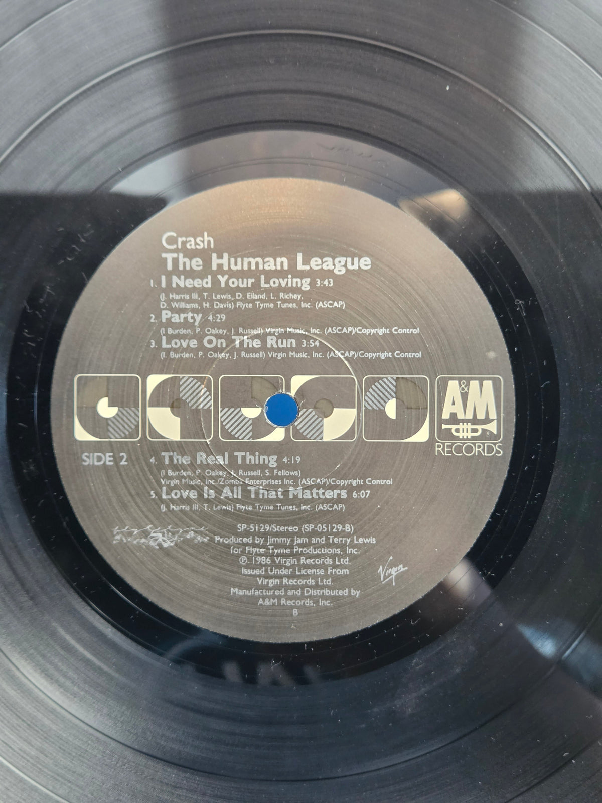 HUMAN LEAGUE CRASH