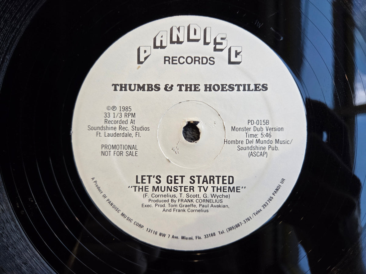 THUMBS & THE HOESTILES LETS GET STARTED WLP 12"