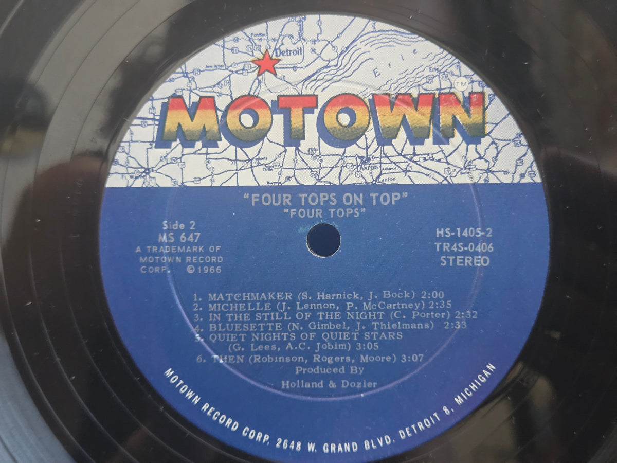 FOUR TOPS ON TOP