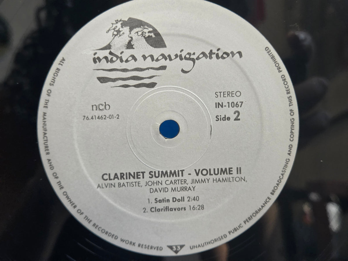 ALVIN BATISTE CLARINET SUMMIT VOLUME II