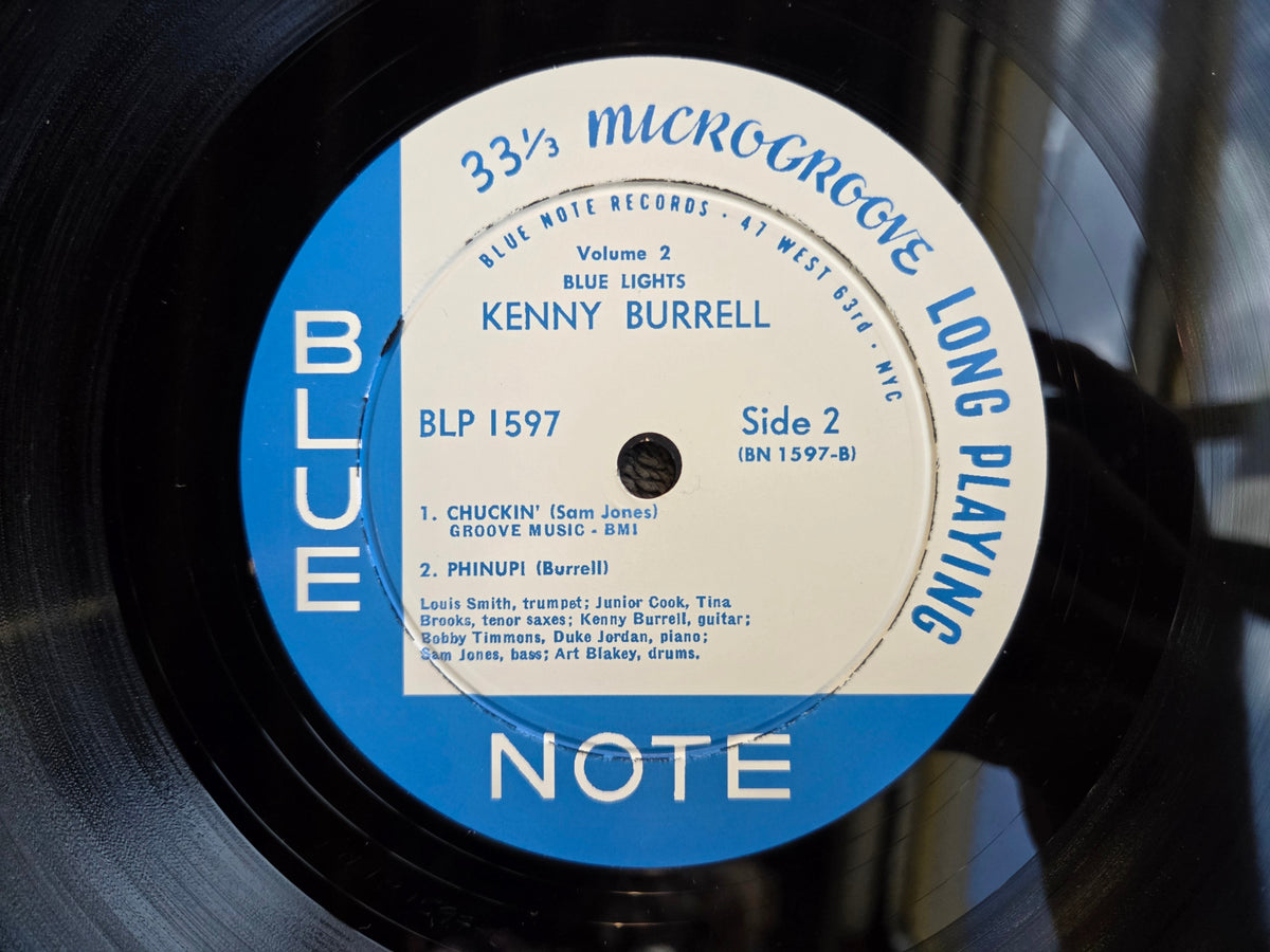 KENNY BURRELL BLUE LIGHTS VOLUME 2 RE 200g