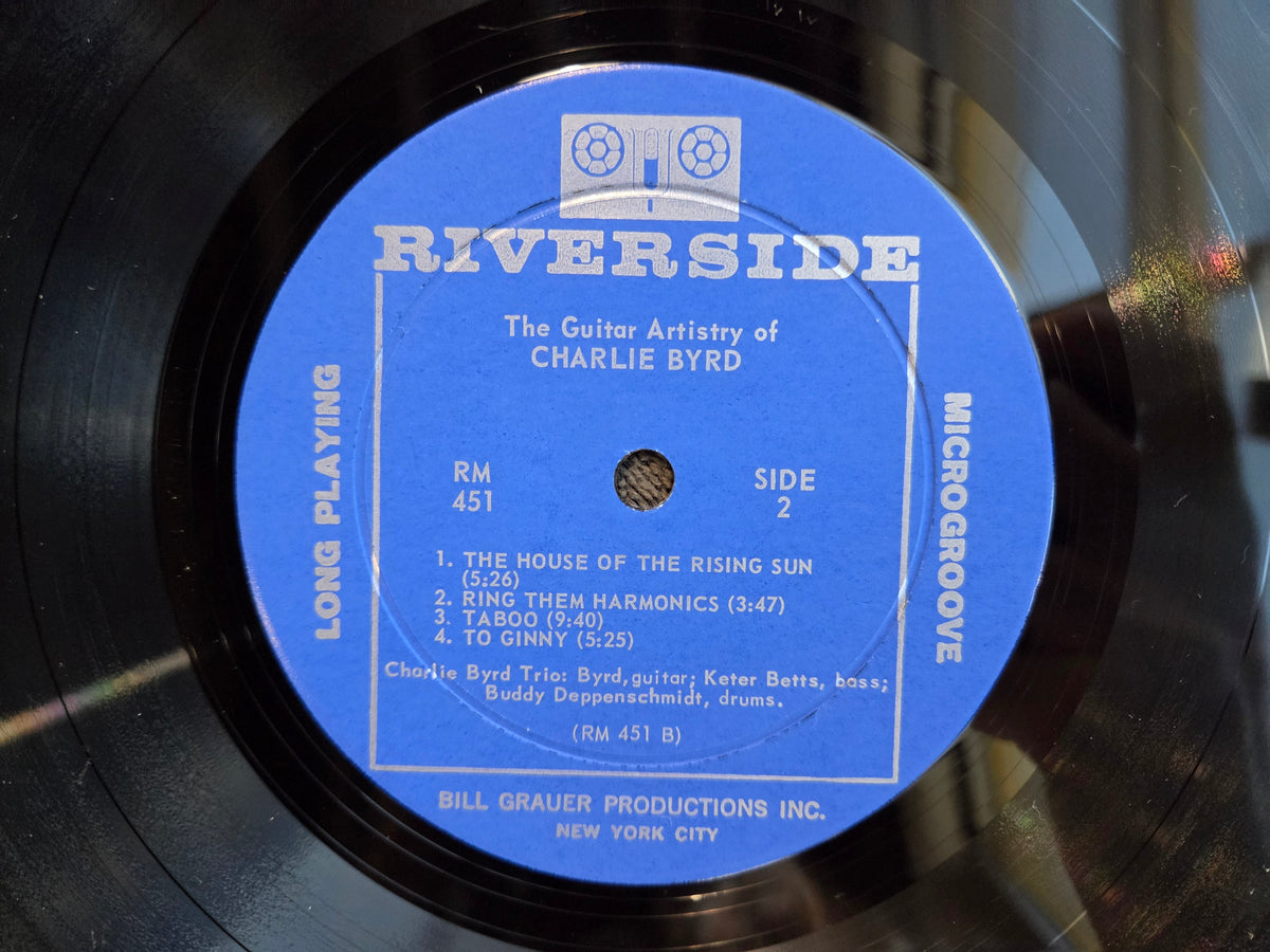 CHARLIE BYRD THE GUITAR ARTISTRY OF